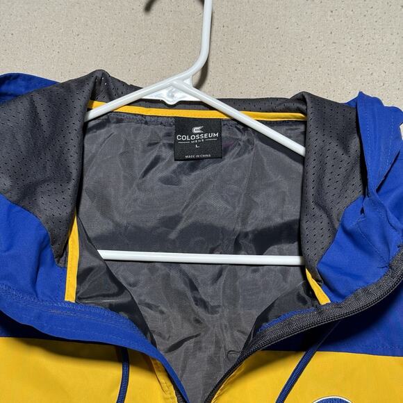 Pitt Panthers Colosseum Full Zip Windbreaker Rain Jacket L Large Football - Picture 4 of 8